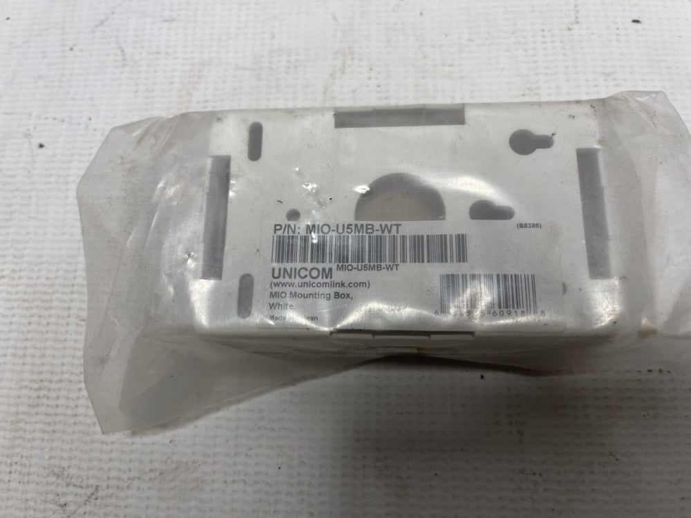Unicom Electrical Mounting Box P/N MIO-U5MB-WT