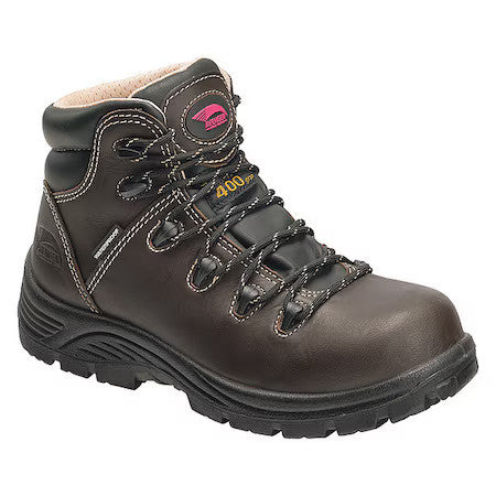 Avenger Safety Footwear A7130 Women's 6 In Composite Toe 6-Inch Work Boot,