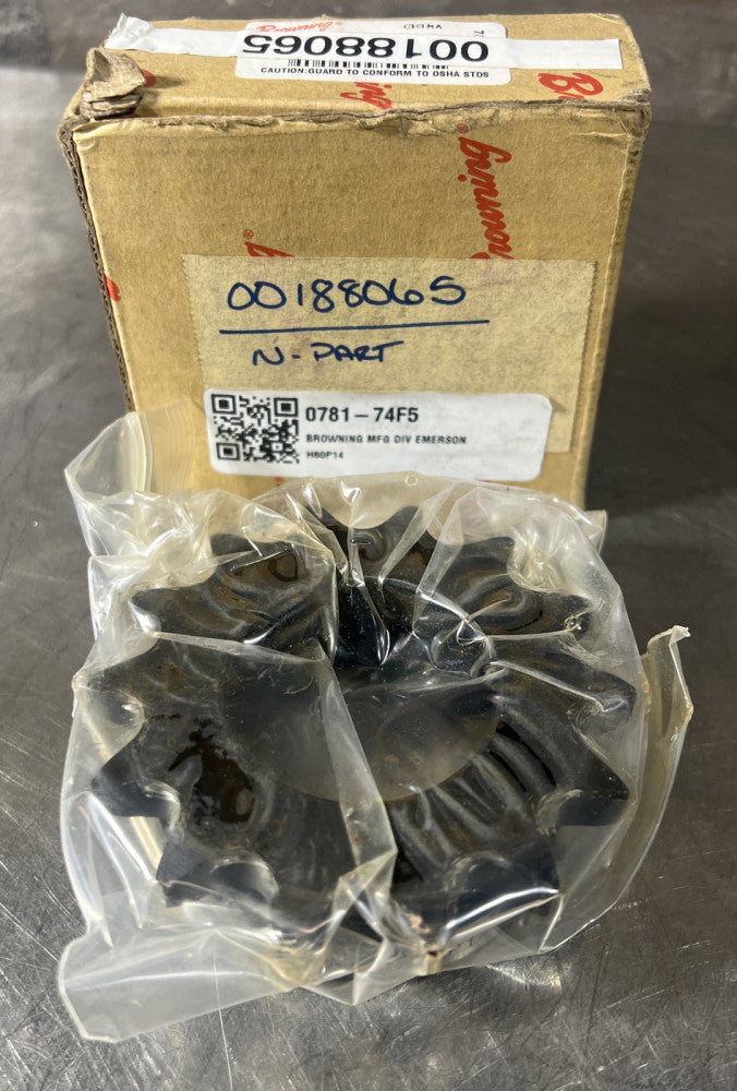 Nos Surplus BROWNING 14 TOOTH SPROCKET FOR 60 CHAIN TAKES P BUSHING H-60-P-14