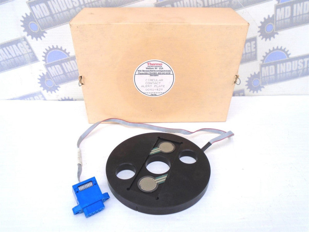 THERMO - 0041-429 - CIRCULAR CONTACT ALERT PLATE for Centaurus FT-IR -NEW in BOX