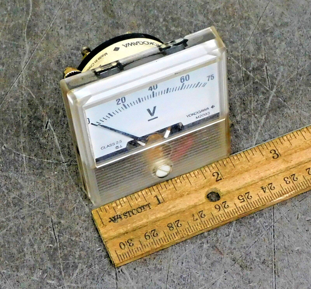 Yokogawa 209354 Voltage Meter Class 2.5 75V DC Fits Kobelco Motoman PC350 Welder