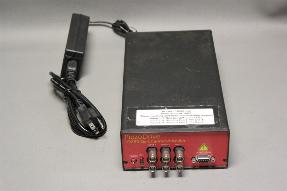 PIEZO DRIVE SIX CHANNEL AMPLIFIER #1 TD250