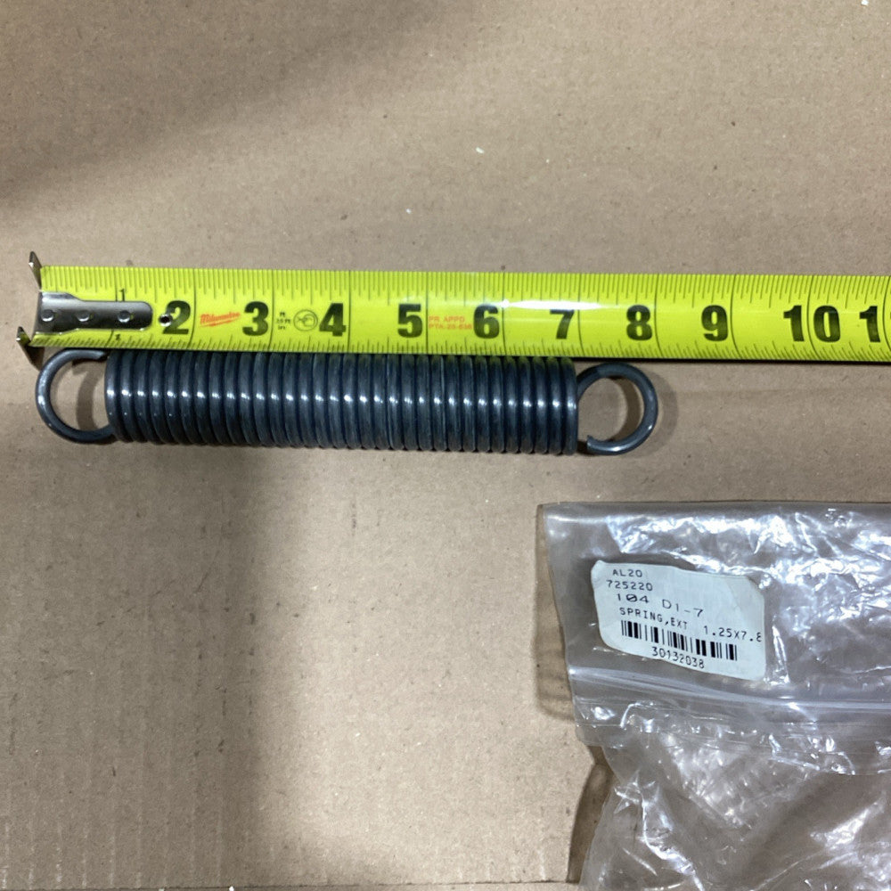 Extension Spring - Loop Ends, 1.25 X 7/8”