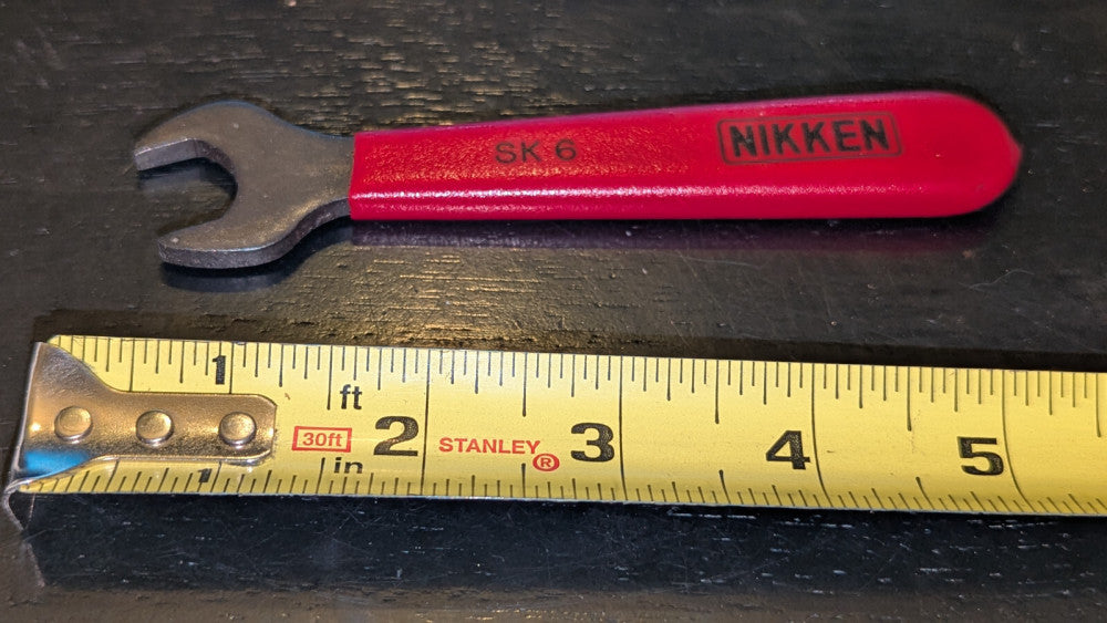 (1) Nikken SK-6 Collet Chuck Spanner Wrench