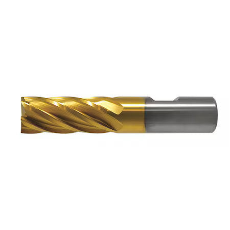 Cleveland C32700 4-Flute Cobalt 8% Square Single End Multi-Flute Centercut Ctd