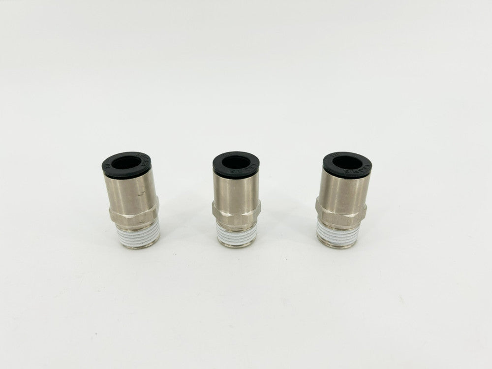 Lot of 3 New Lawson 86755 Male Connectors, 1/2" x 1/2", 290PSI
