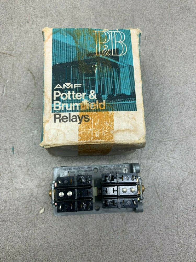 NEW IN BOX POTTER AND BRUMFIELD 120VAC DUAL COIL KB17AY