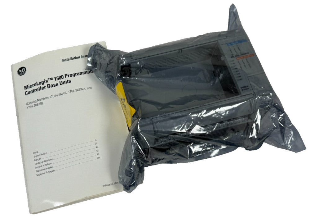 NEW ALLEN BRADLEY 1764-24BWA MICROLOGIX BASE UNIT SER. A REV. A  176424BWA
