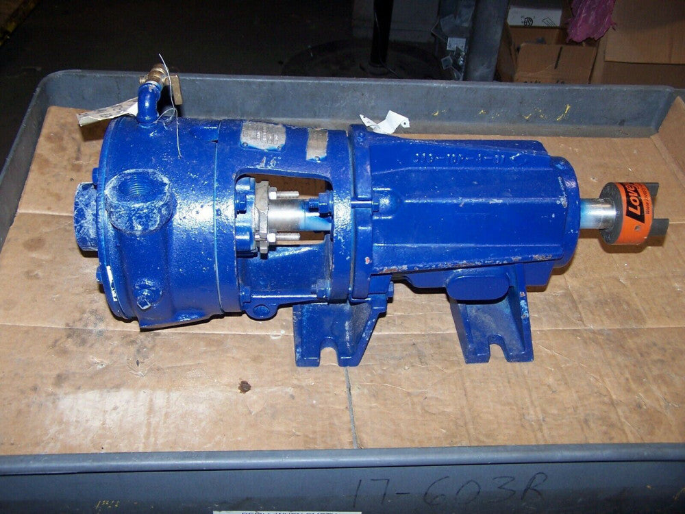 CARVER 1" X 1-1/4"/ 4X6LA CENTRIFUGAL PUMP 20 GPM TDH 107 FT 3500 RPM 2 HP 
