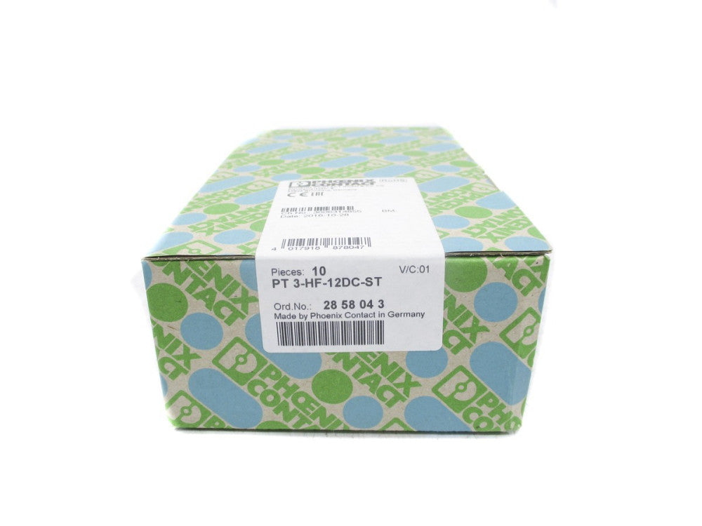 PHOENIX CONTACT PT3-HF-12DC-ST (PKG OF 10) NSFS