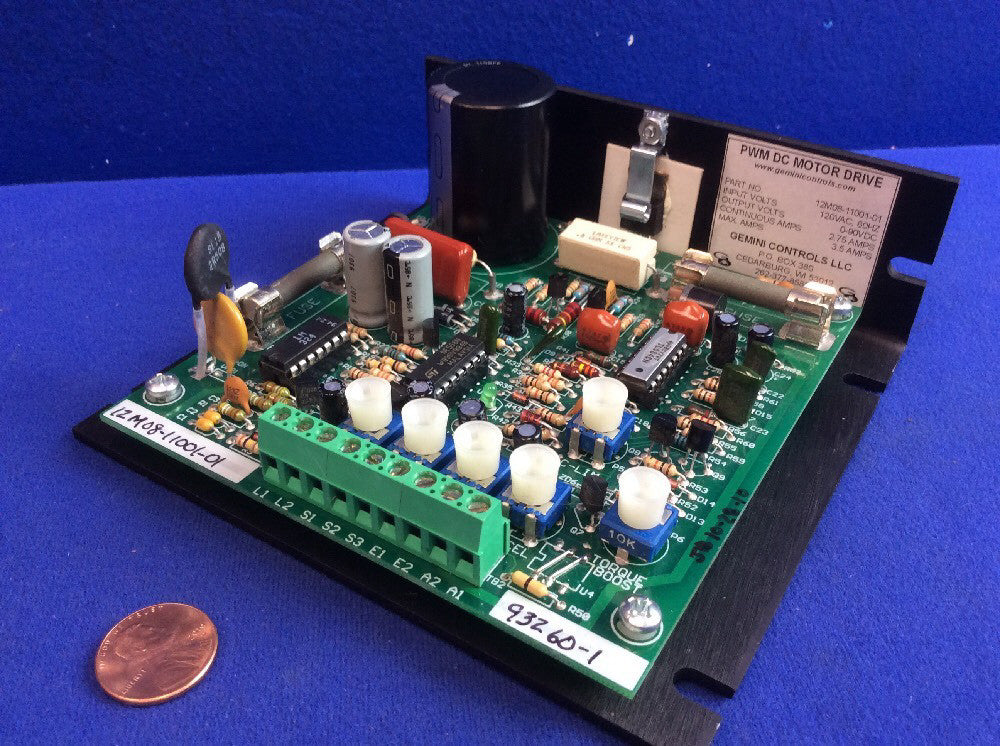 GEMINI PWM DC MOTOR DRIVE 12M08-11001-01