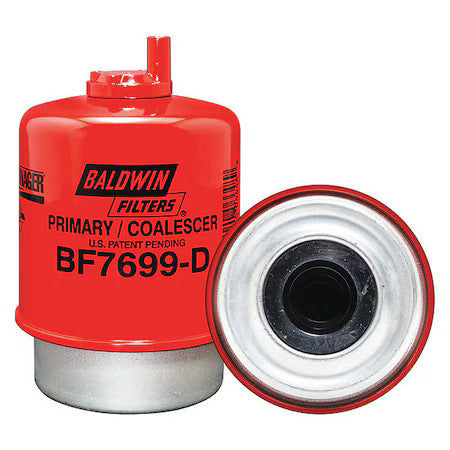 Baldwin Filters Bf7699-D Fuel Filter,5-7/32 X 3-9/32 X 5-7/32 In
