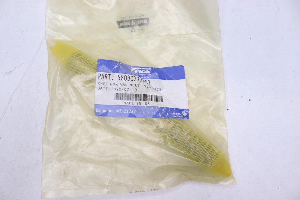 Frick Heavy-Duty Shaft Check Valve Multi 5 & 6 SSCS 580B0273H03