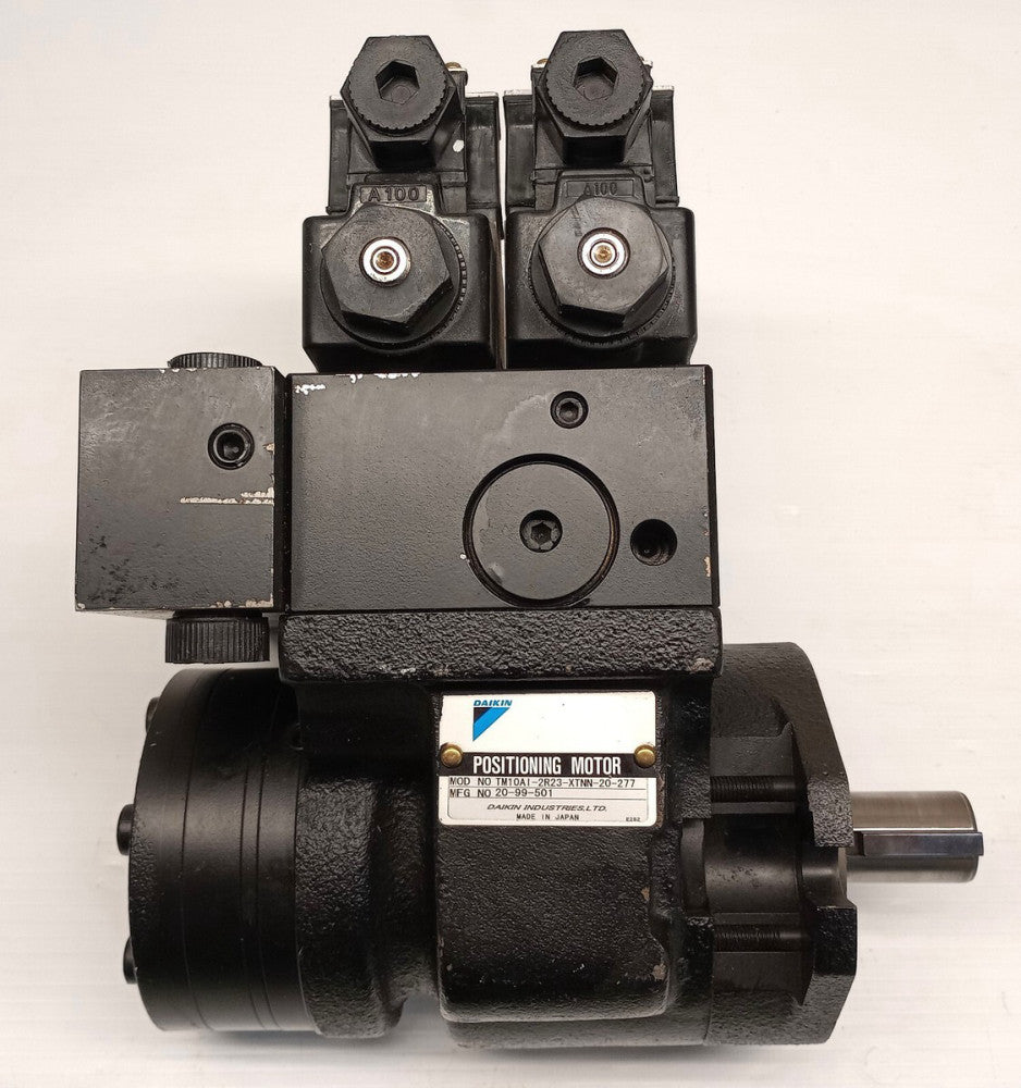 Daikin TM10AI-2R23-XTNN-20-277 Positioning Motor 1" Keyed Shaft Dual Solenoids