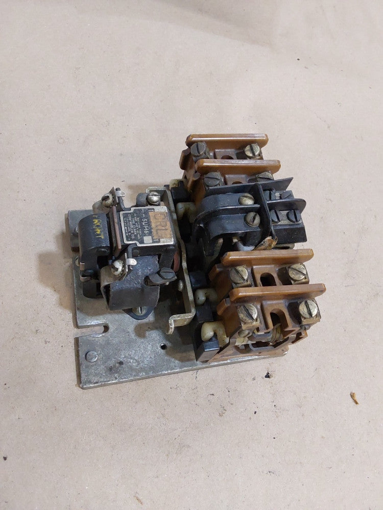 AO SMITH PML Type Relay Bulletin 7305 10A/600VAC 5UH6 USED