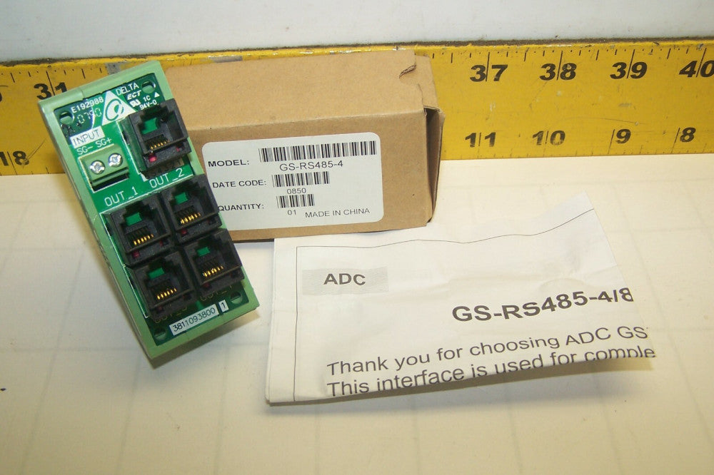 NEW ADC GS-SERIES COMMUNICATION INTERFACE BOARD  GS-RS485-4