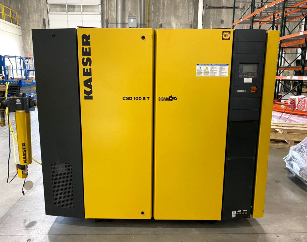 Kaeser CSD100ST Rotary Screw Air Compressor, CSD-100S-T, ABT 125 (2021)