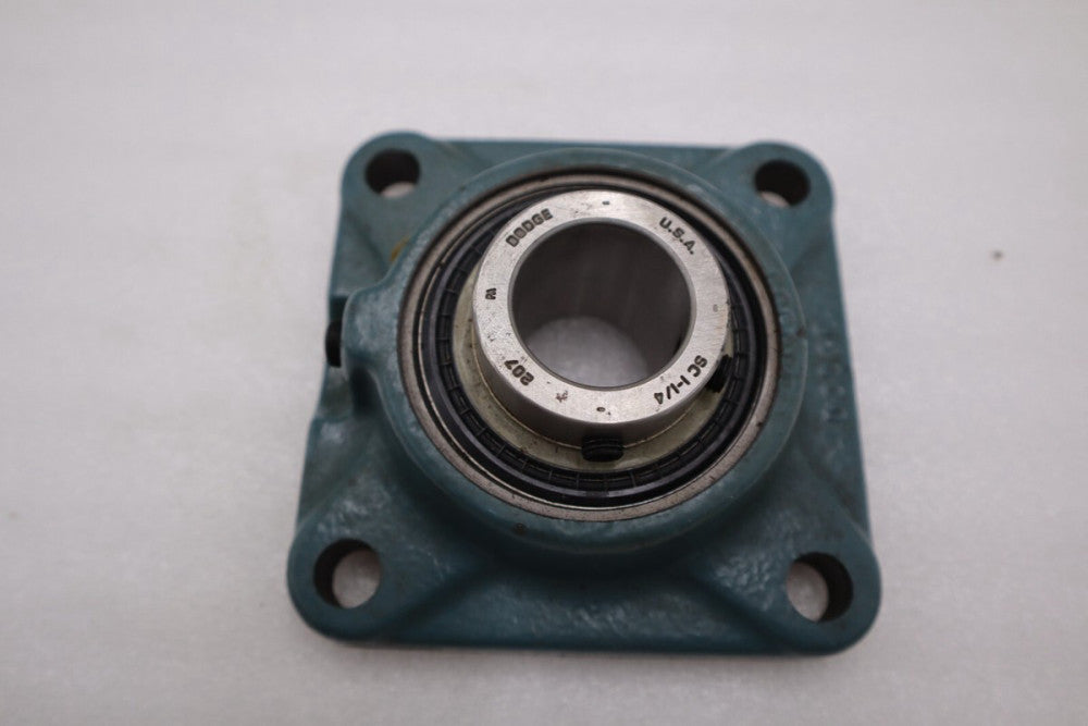 NEW DODGE 126528 F4B-SC-104 MOD FLANGE MOUNT BALL BEARING HOUSING STOCK H503A