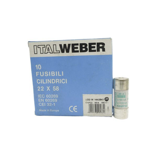 ITALWEBER CH/P22 690V 40A (PKG OF 10) NSMP