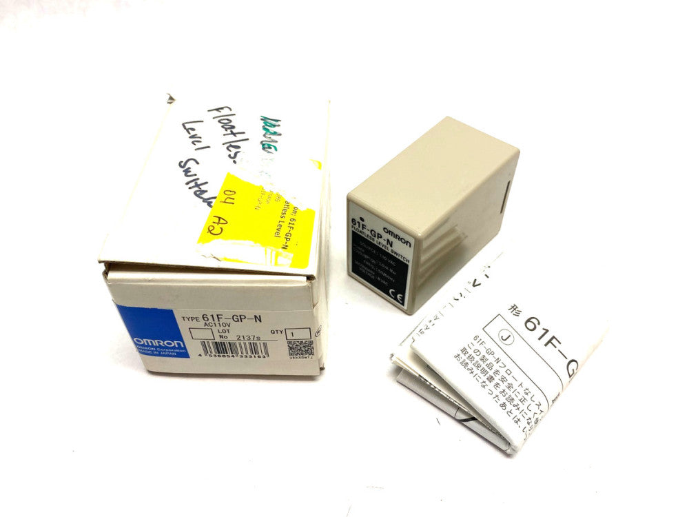 Omron 61F-GP-N Floatless Level Switch Plug-In Type 11-Pin