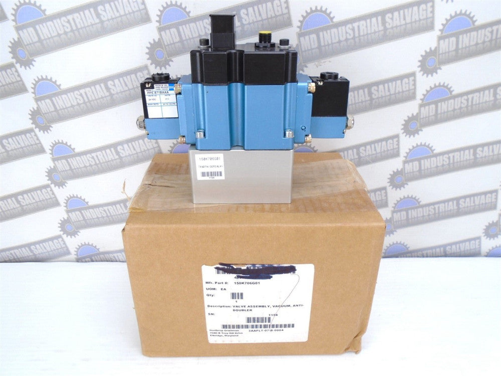 MAC - 0629-FV6500B - 4-WAY 25-150 Psi Pneumatic Valve - PPE-871BAAA - 24VDC -NEW