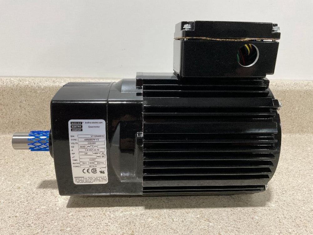 Bodine 48R6BEPP-F2  3/8HP, 15:1 Ratio NEW