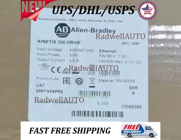 2097-V34PR5 Allen Bradley Kinetix 300 Servo Drive NEW