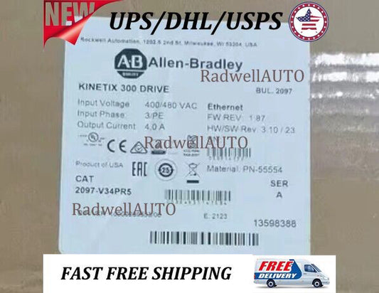 2097-V34PR5 Allen Bradley Kinetix 300 Servo Drive NEW