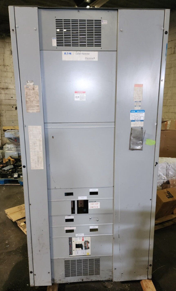 EATON POW-R-LINE C 800 AMP MAIN BREAKER SWITCHBOARD 480Y/277 VAC 3Ø 4W MDL3800F