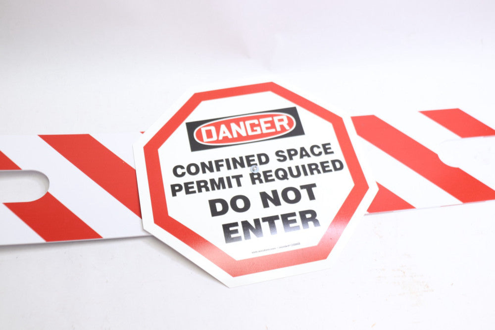 Man-Way CrossBarrier Legends: Confined Space - Permit Required CXB555