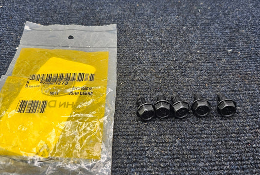 (5 PIECES) JOHN DEERE FH321273: Self-Tapping Screw, M8 X 16 Fits 42 328 338 348