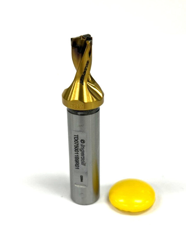 INGERSOLL TD0750011B9R01 1.5XD REPLACEABLE TIP DRILL CUT DIA 0.2953" OAL 2-3/4"