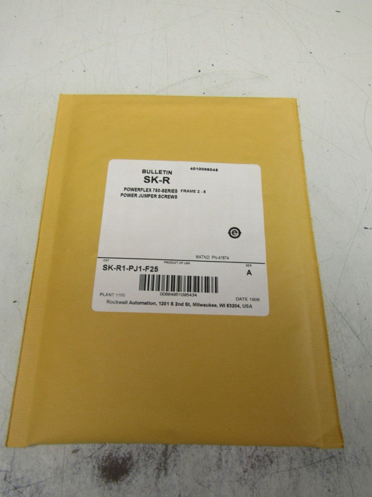 ALLEN BRADLEY POWERFLEX 750-SERIES POWER JUMP SCREWS SK-R1-PJ1-F25 SER-A NEW !!