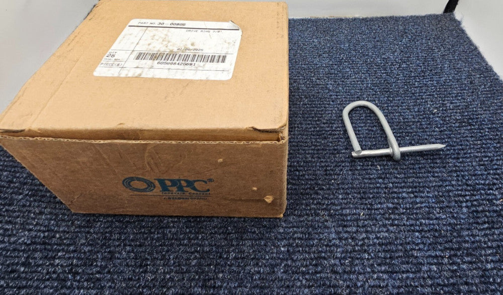(QTY 25) PPC 30-00805 Nail In Galvanized Drive Rings 7/8" Wire Cable