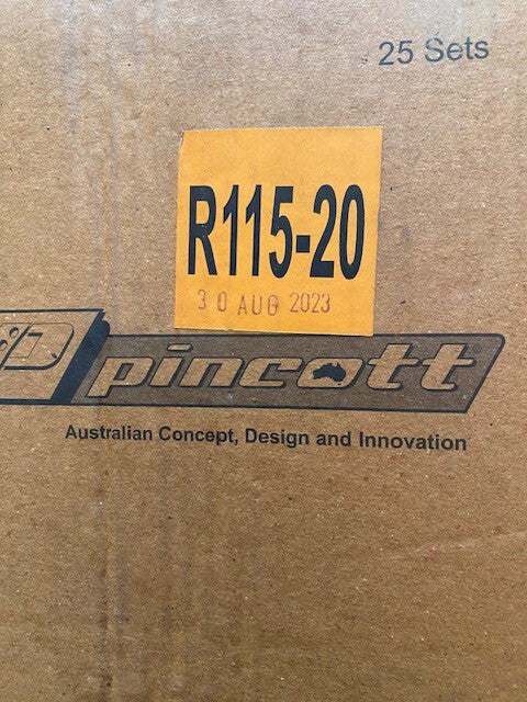 (25 SETS) PINCOTT R115-20 TIRE RASP BLADE