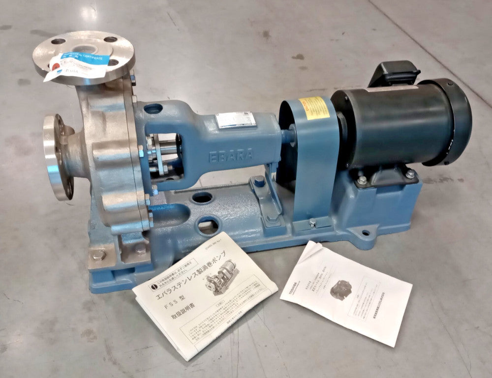 Ebara 40X32FSS4H-6.75B Pump Motor 3ph 80-L/min 0.75kW Toshiba IKH3-FBKK21E