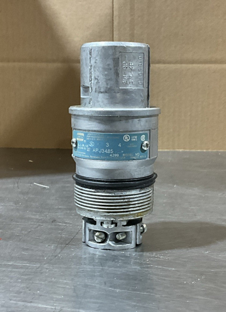 Cooper Crouse-Hinds APJ3485 Circuit Breaking Plug – SPMX SOLUCIONES ...