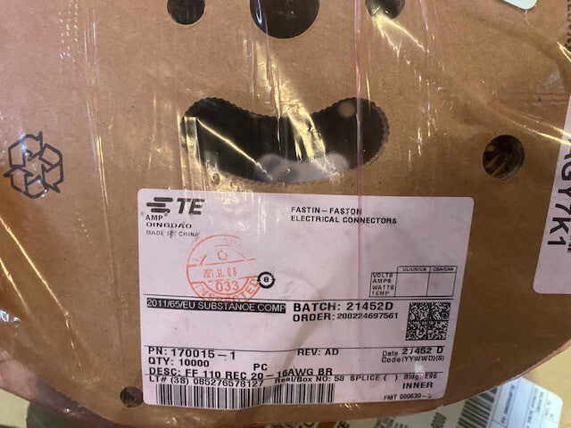 (10,000 Piece) TE Connectivity 170015-1, FASTIN-FASTON Quick Disconnects