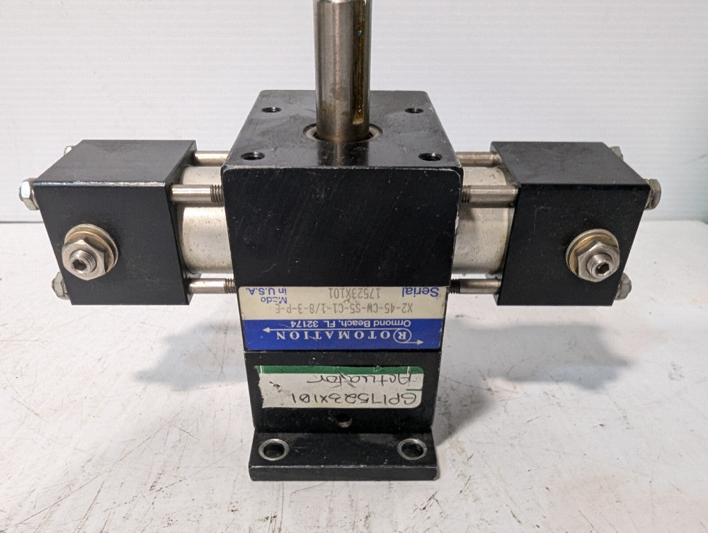 Rotomation X2-45-CW-S5-C1-1/8-3-P-E Pneumatic Actuator, Made in US