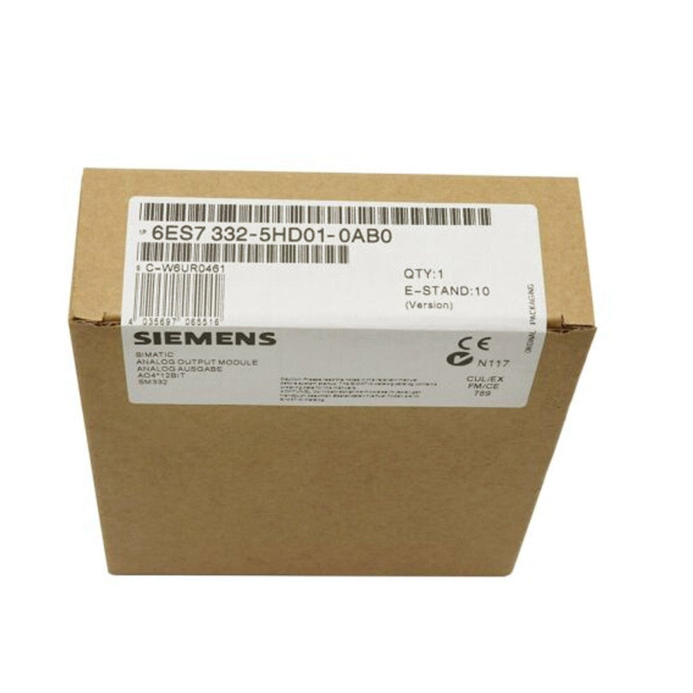 New in Box Siemens 6ES7332-5HD01-0AB0 SM 332 Output Module 6ES7 332-5HD01-0AB0