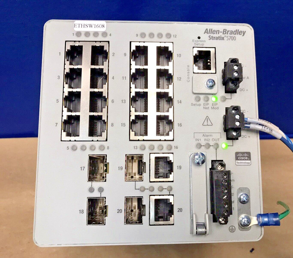 Allen Bradley 1783-BMS20CL Stratix 5700 Managed Switch, 20-Port