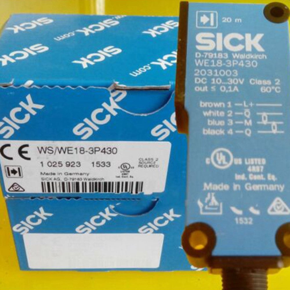 One Brand New SICK WS/WE18-3P430 Photoelectric Switch Sensor