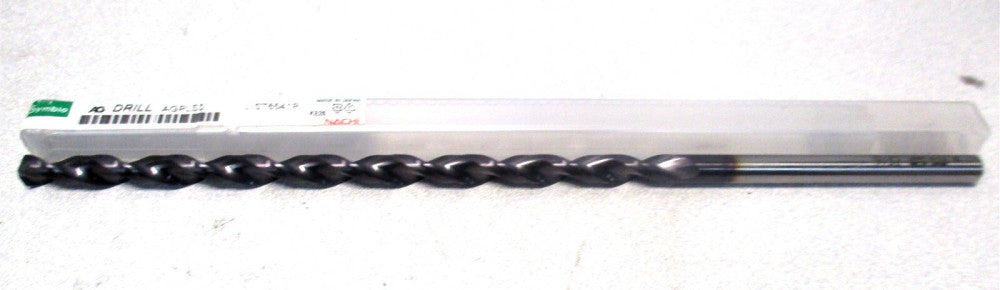 Nachi (1373069) 9/32" x 155mm x 225mm OAL 2-Flute 118° HSSCO AG Power Long Drill