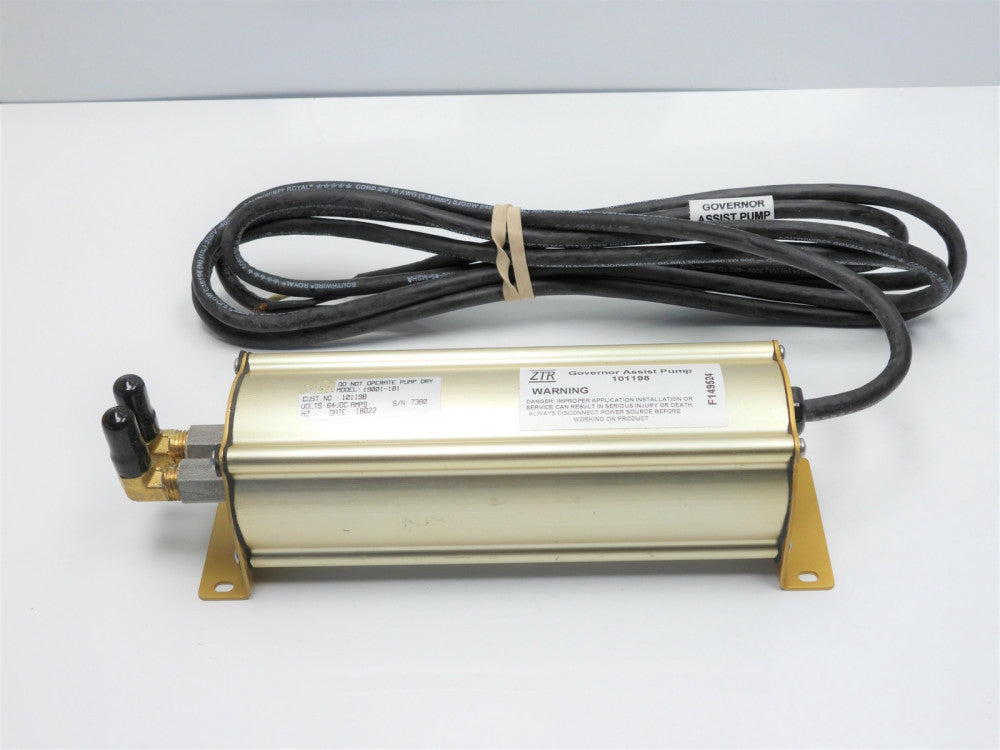 Governor Assist Pump 101198 19001-101 ZTR OEM