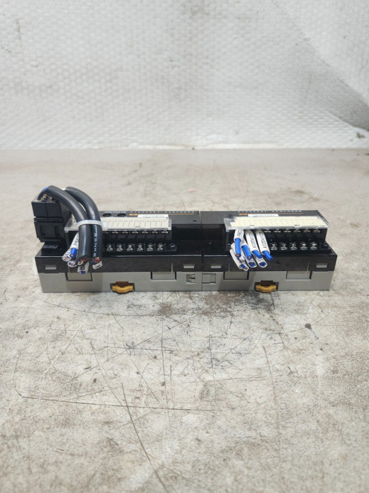 USED OMRON TRMOTE TERMINAL CRT1-ID16-1 W/ XWT-ID16-1