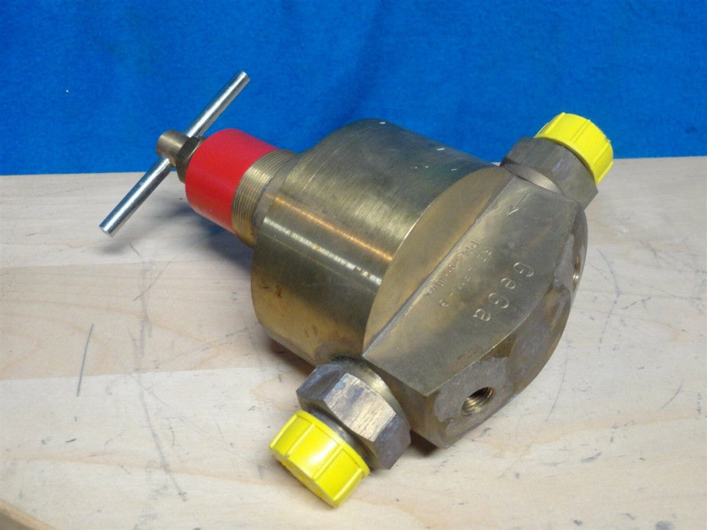 GeGa (NEW) Flow Control Valve RE 4PM - G / PM p1 -10 bar - 3/4" & 3/4"