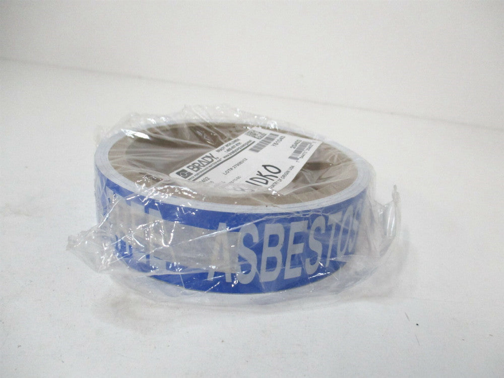 Brady (20402) 1-1/2 to 2 in Asbestos Free Insulation Adhesive Pipe Marker 