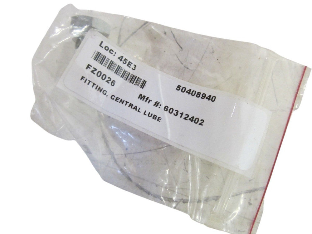 LOT OF 2 60312402 FITTING, CENTRAL LUBE NSMP