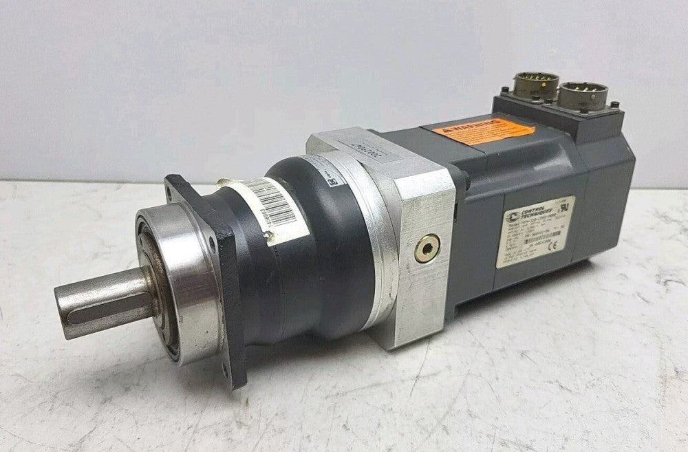Control Techniques NTM-320-CONS-0000 Servo Motor w/ Alpha 075S-MF1-4 Gearbox