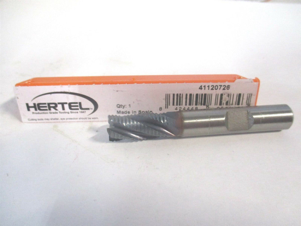 (41120726) 5/16" x 3/4" x 3/8" x 2-1/2" Cobalt 3 Flute Roughing Square End Mill 